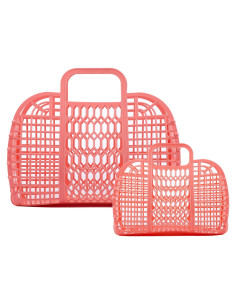 Conjunto de Bolsas de Gelatina BABANA - Pequeña y Grande Durazno