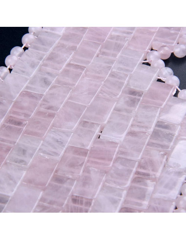 Máscara de Sueño de Cuarzo Rosa Natural TGS Gems 22.86x10.16cm