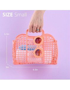 Conjunto de Bolsas de Gelatina BABANA - Pequeña y Grande Durazno 2