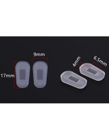 5 Pares de Almohadillas de Nariz de Silicona BEHLINE Antideslizantes