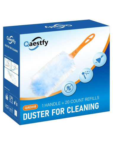 Kit de Recargas Plumero Microfibra 20 Piezas Qaestfy 14"