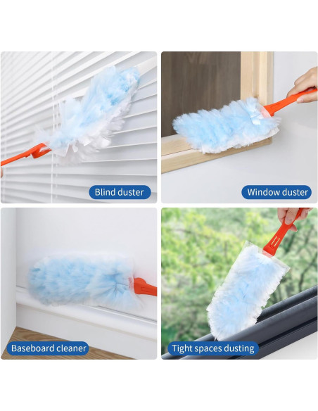 Kit de Recargas Plumero Microfibra 20 Piezas Qaestfy 14"