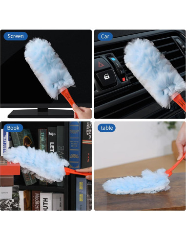 Kit de Recargas Plumero Microfibra 20 Piezas Qaestfy 14"