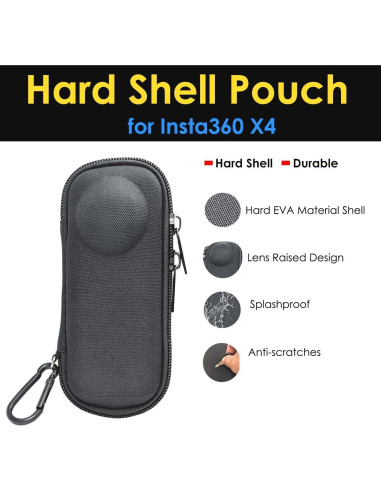 Funda Dura Fotoleey para Insta360 X4 Air/X5 - Protección y Portabilidad