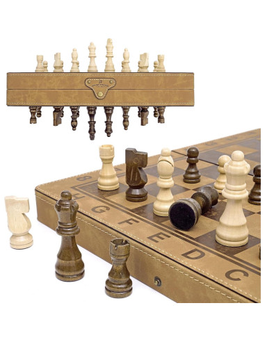 Juego de Ajedrez Magnético 15 Pulgadas Bucher&Rossini