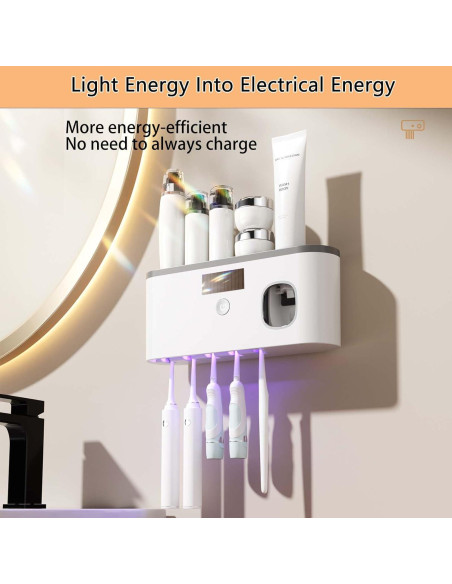 Soporte para Cepillos de Dientes DNEXIMG RA con Dispensador