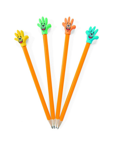 Toppers de Borrador de Goma Fun Express - 2 dz - Colores Variados