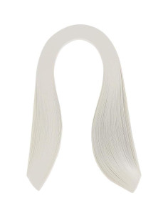 HEEPDD 600 Tiras de Papel Quilling Blancas 3mm para Manualidades 2