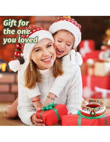 Kit de Cuentas de Arcilla Navideña JMUQ 5200pcs 6mm