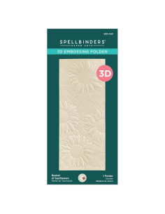 Carpeta de Embossing 3D Susan Tierney-Cockburn Girasoles 8.9x21.6cm