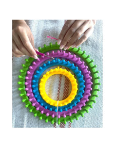 Juego de Telar Largo MAHITOI 4 Tamaños y Colores Variados