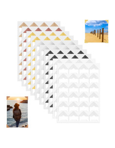 240 Esquinas Autoadhesivas para Fotos QfwdfcTrenz 6 Colores