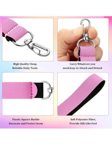 20 Llavero de Neopreno Pulsera Yaomiao 13.5x2 cm 10 Colores