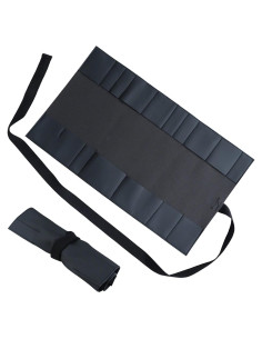 Funda de Herramientas de Bonsai Wazakura 16 Bolsillos Cuero PU