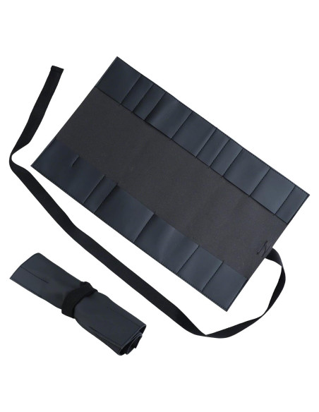 Funda de Herramientas de Bonsai Wazakura 16 Bolsillos Cuero PU