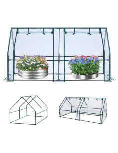 Mini Invernadero Portátil Focefec 1.83m x 0.91m Resistente UV