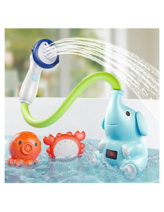 G-WACK Cabezal de Ducha para Bebés con Termómetro y Pulverizador