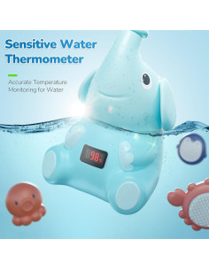 G-WACK Cabezal de Ducha para Bebés con Termómetro y Pulverizador 2