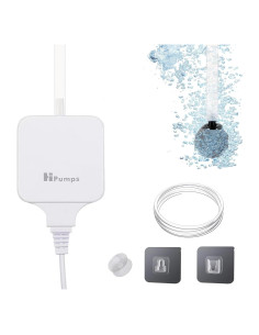 Mini Bomba de Aire Hpumps para Acuario 1.5W hasta 56.78L