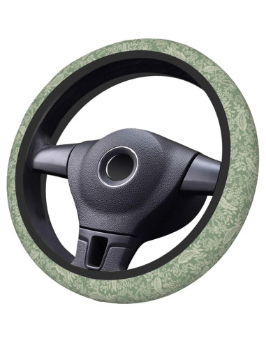 Cubierta de Volante Floral Verde Salvia PMS854AZ Universal 37-38 cm