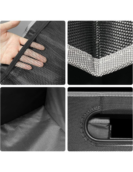 Organizador de Maletero JHGFVC para Subaru Blanco 51.3x31.8x25.9cm