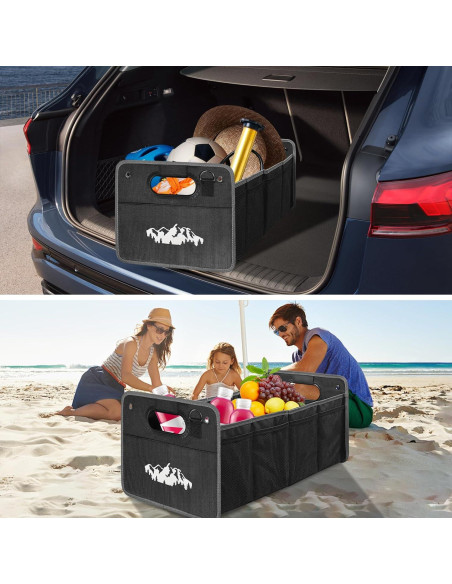 Organizador de Maletero JHGFVC para Subaru Blanco 51.3x31.8x25.9cm