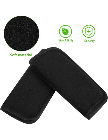 Almohadillas para Correas de Asiento de Coche Accmor - Suaves y Hipoalergénicas