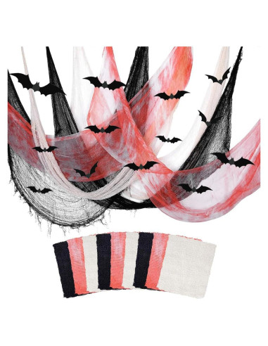 9 Paneles Tela Espeluznante Halloween QINYIER 182.88x76.2cm