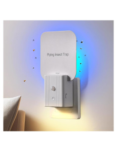 Trampa para Moscas Interior WAYSLA 2 en 1 con Luz Nocturna
