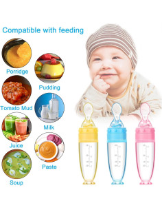 Alimentador de Comida para Bebés Tondiamo 3oz con Ventosa 2