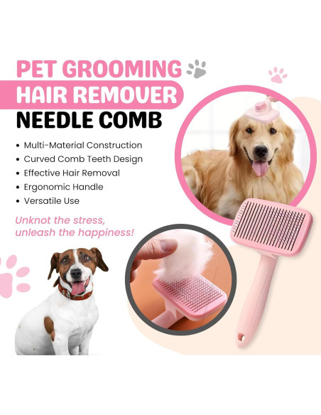 Kit de Aseo para Mascotas Toy Poodle Lady - 9 Piezas Rosa