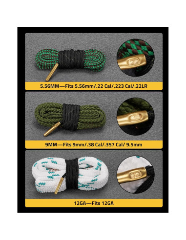 Kit de limpieza de armas CVLIFE con alfombrilla y suministros