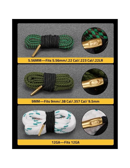 Kit de limpieza de armas CVLIFE con alfombrilla y suministros