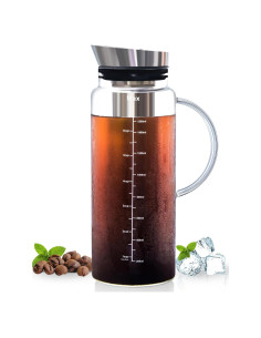 Cafetera Cold Brew Aquach 1515ml con Jarra de Vidrio y Filtro