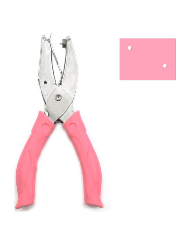 Perforadora de Mano IZTOSS 1 Agujero 1/16" Rosa Manual