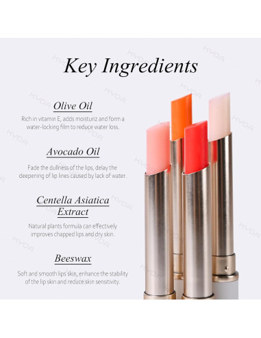 Tinte de Labios y Mejillas KYDA Activado por PH 2.1g Rosa