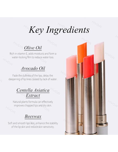 Tinte de Labios y Mejillas KYDA Activado por PH 2.1g Rosa