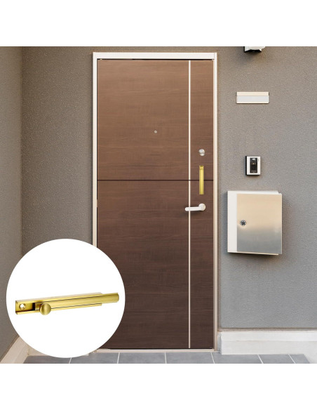 Tornillo de Superficie de Latón Macizo Exircy 10.16 cm Dorado