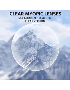 Gafas de Seguridad Miopía HD-Claro - Protección Ocular - -1.0D 2