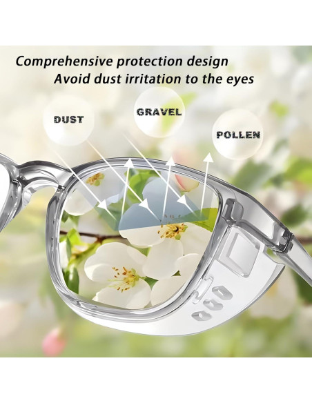 Gafas de Seguridad Miopía HD-Claro - Protección Ocular - -1.0D