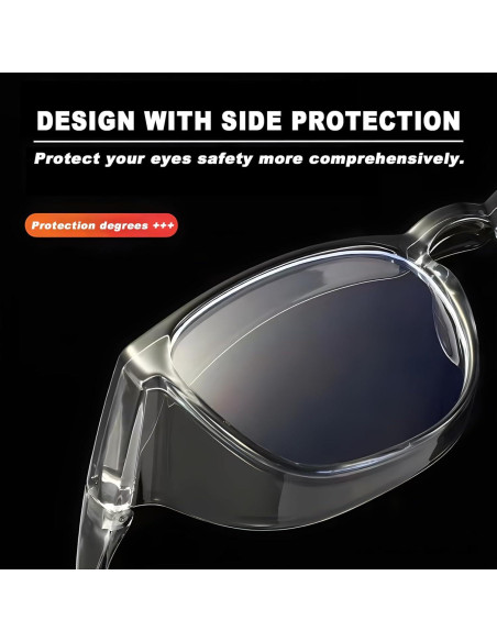 Gafas de Seguridad Miopía HD-Claro - Protección Ocular - -1.0D