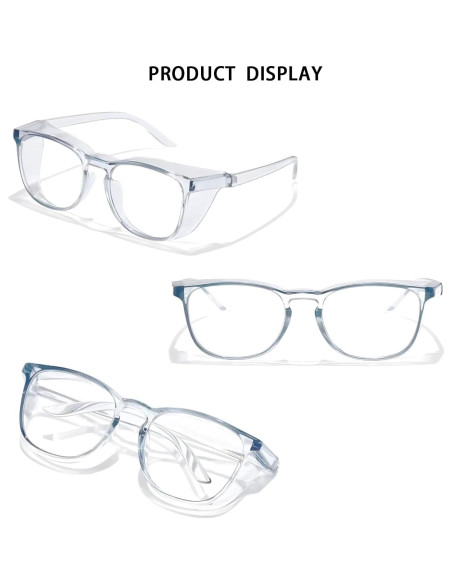 Gafas de Seguridad Miopía HD-Claro - Protección Ocular - -1.0D