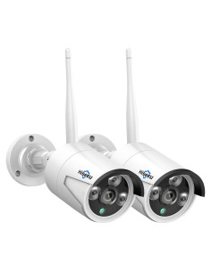 Cámara de Seguridad Inalámbrica Hiseeu 3MP para Exterior