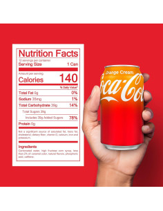 Coca-Cola Soda de Crema de Naranja - Paquete de 12 latas 355ml 2