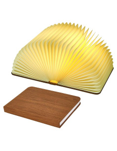 Lámpara de Libro Plegable XIUDI LED Recargable USB 8 Colores