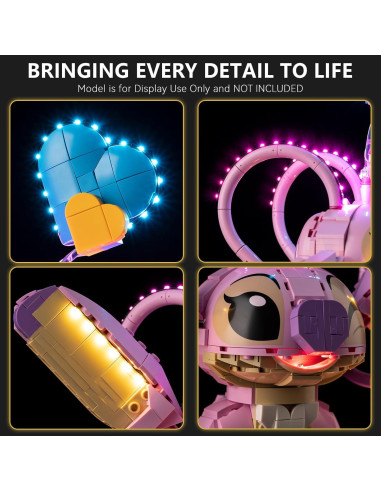 Kit de Luz LED BrickSoul 43257 para LEGO Lilo y Stitch