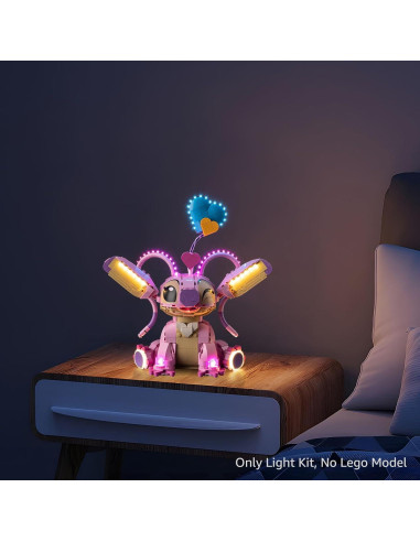Kit de Luz LED BrickSoul 43257 para LEGO Lilo y Stitch