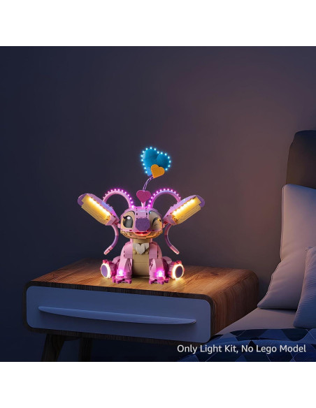 Kit de Luz LED BrickSoul 43257 para LEGO Lilo y Stitch