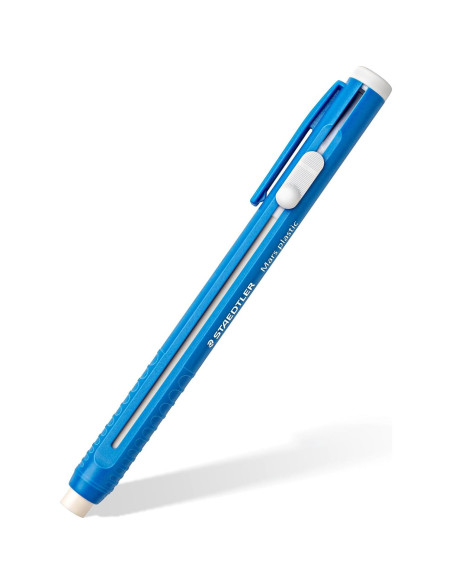 Goma de Borrar Retráctil STAEDTLER Mars Plastic Azul