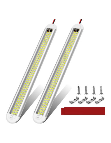 Barra de Luz LED Interior 12V CT CAPETRONIX 1500LM 2Pcs